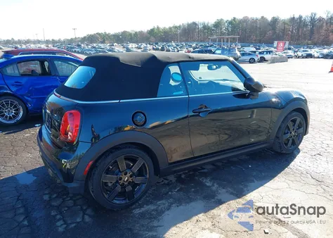 2024 Mini Convertible Cooper S z USA, uszkodzony, nr VIN WMW43DL00R3S15284
